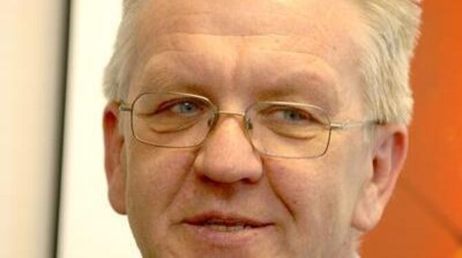 Grünen-Spitzenkandidat Winfried Kretschmann. GEA-FOTO: PACHER