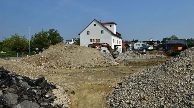 Laut McDonald’s dürfte die Bauzeit vier Monate dauern. FOTO: NIETHAMMER