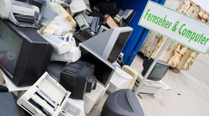 Zwei Drittel der ausgemusterten Computer sowie von anderem Elektroschrott werden in der EU nicht ordnungsgemäß entsorgt, das