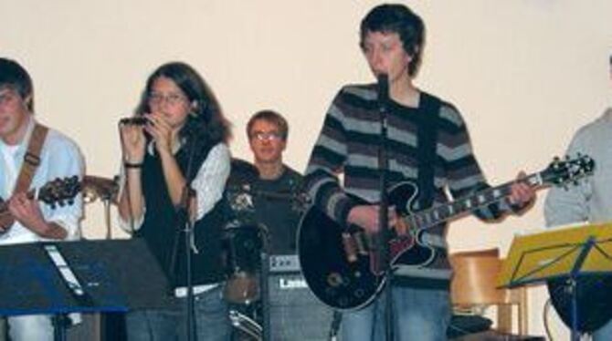 Die iT Band in Öschingen.
FOTO: ZMS