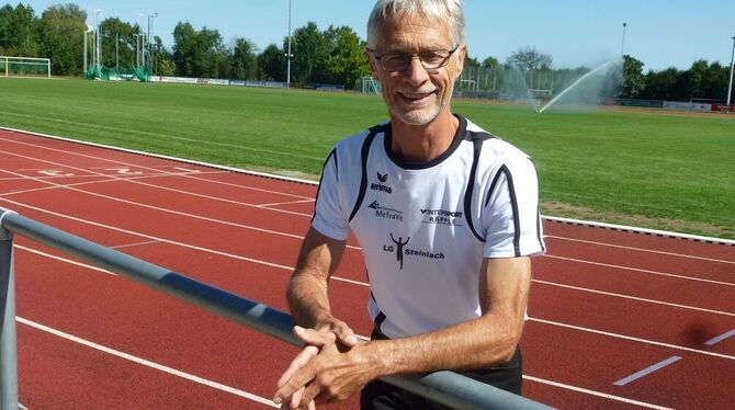 Der Mössinger Dieter Schneider hat nicht nur die Entwicklung der LG Steinlach vorangetrieben, sondern auch selbst sportlich aufh
