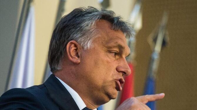 Ungarns Regierungschef Viktor Orban fordert Österreich und Deutschland dazu auf ihre Grenzen zu schließen. Foto: Filip Singer