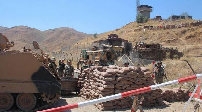 Türkische Soldaten lieferten sich mit PKK-Kämpfer schwere Gefechte im Südosten der Türkei. Foto: Stringer