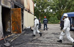 Flüchtlingsheim in Rottenburg in Flammen