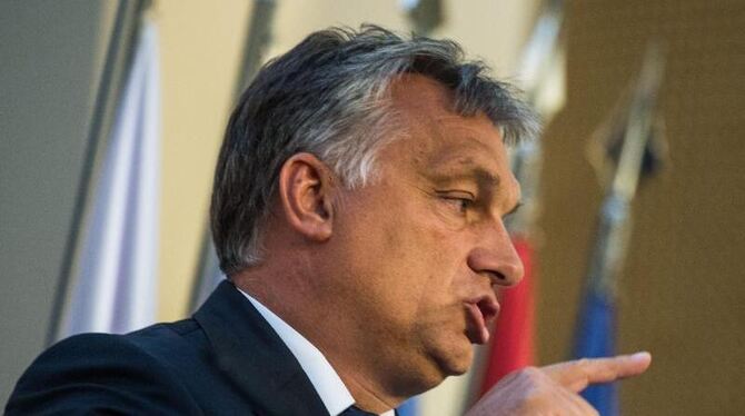 Ungarns Regierungschef Orbán.