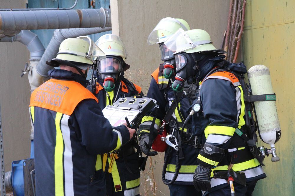 Hauptübung der Feuerwehr Engstingen