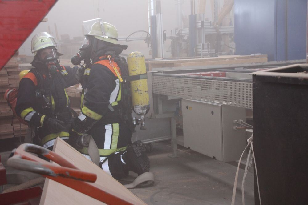 Hauptübung der Feuerwehr Engstingen