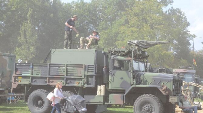 Auch Reservisten wollen ihren Spaß haben.