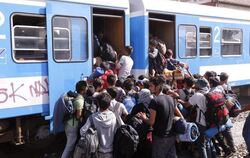 Tausende Flüchtlinge, und täglich werden es mehr - weil sich Kroatien überfordert fühlt, werden die Flüchtlinge zurück an die