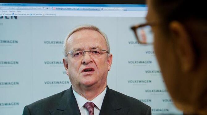 In einem Video-Statement entschuldigte sich VW-Vorstandschef Martin Winterkorn für die manipulierten Abgaswerte. Foto: Julian