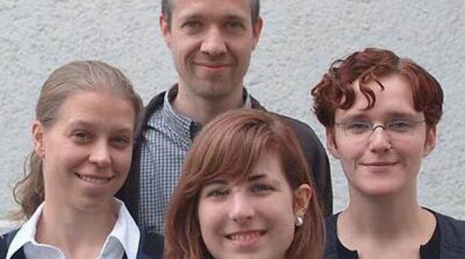 Neue Gesichter beim GEA (von links): Barbara Forro, Martin Schreier, Karin Geupel und Marion Schrade. FOTO: TRINKHAUS