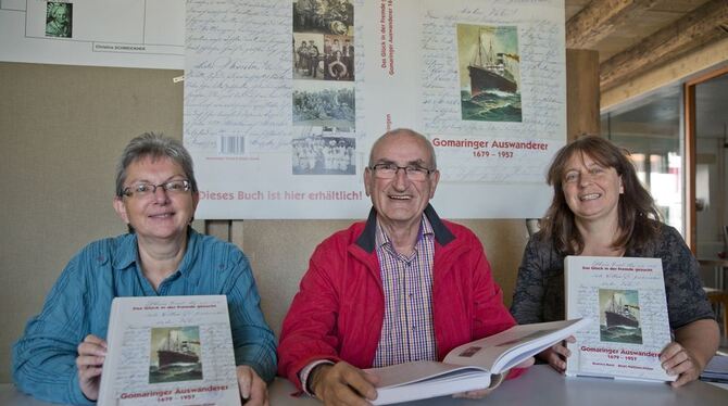 Für den Gomaringer Geschichts- und Altertumsverein ist das Buch »Das Glück in der Fremde gesucht« über Auswanderer aus Gomaringe