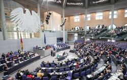 25 Jahre nach der Wiedervereinigung diskutiert der Bundestag heute über den Stand der deutschen Einheit. Foto: Michael Kappel