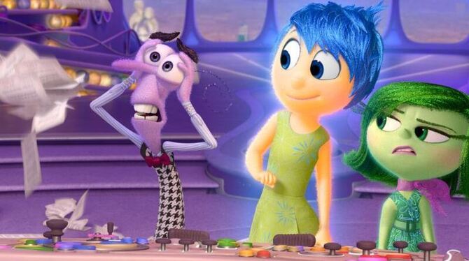 Szene aus dem Animationsfilm »Alles steht Kopf«. Foto: Walt Disney Germany