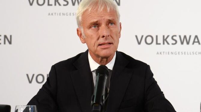 Matthias Müller ist der neue Vorstandsvorsitzende der Volkswagen AG. Foto: Julian Stratenschulte/Archiv