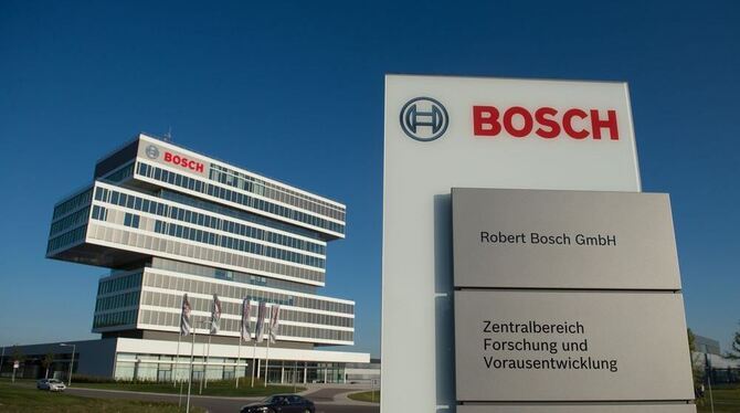 Das Bosch-Forschungszentrums in Renningen bei Stuttgart.
