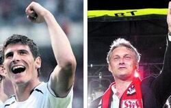 Die Sportjournalisten heben die Meister-Macher des VfB Stuttgart auf den Sockel und zeichneten Torjäger Mario Gomez (links) und 