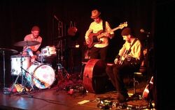 Das Ghost Town Trio spielte im Club Voltaire. FOTO: SCHUSTER-SALAS