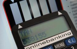 Hoffentlich sicher: Onlinebanking mit einem TAN-Generator und der Bankcard. Foto: David Ebener/Archiv