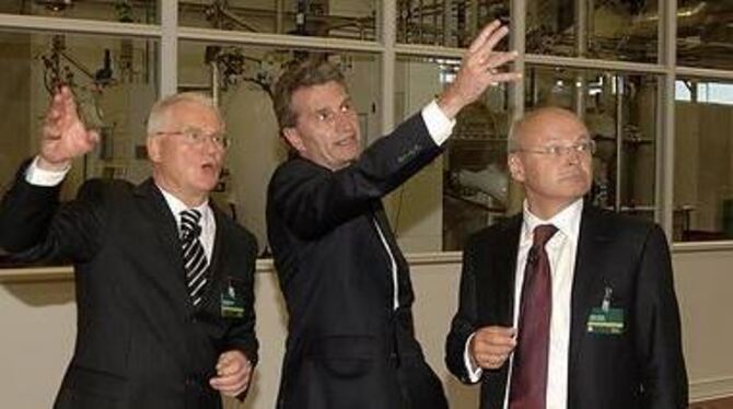 »Meilenstein und Sternstunde« für die Walter AG: Das neue Werk in Münsingen soll dazu beitragen, die Produktion zu steigern und