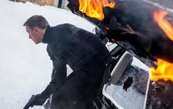 Daniel Craig als James Bond in einer Szene des Kinofilms «Spectre». Foto: Sony