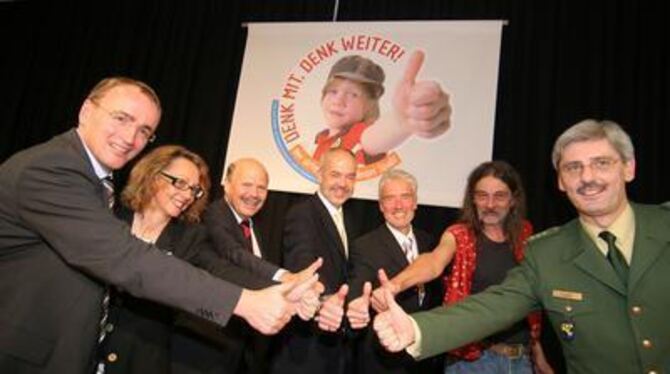 Denk mit, denk weiter - und das mit viel Optimismus: Bei der Auftaktveranstaltung des Fördervereins Kriminal- und Verkehrspräven