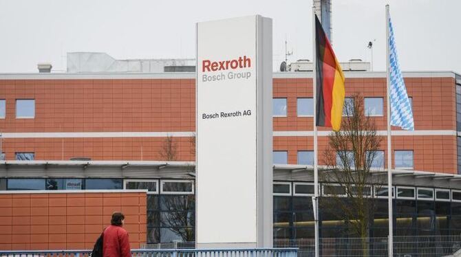 Das Bosch Rexroth-Werk in Lohr am Main (Bayern). Foto: David Ebener