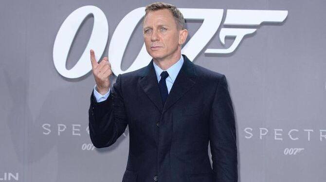 Daniel Craig stürzt sich erneut in ein James-Bond-Abenteuer - und darin ist nichts dem Zufall überlassen. Foto: Britta Peders