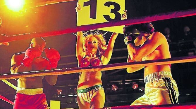 Zum Musical »Rocky« gehört in Stuttgart auch ein handfestes Box-Spektakel. FOTOS: STAGE ENTERTAINMENT