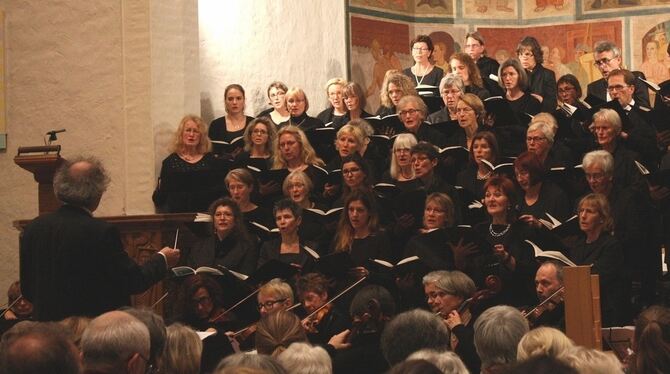 Premiere am Samstag in der Reutlinger Christuskirche: Erstmals traten der Philharmonia Chor Reutlingen und das Tübinger Ärzteorc