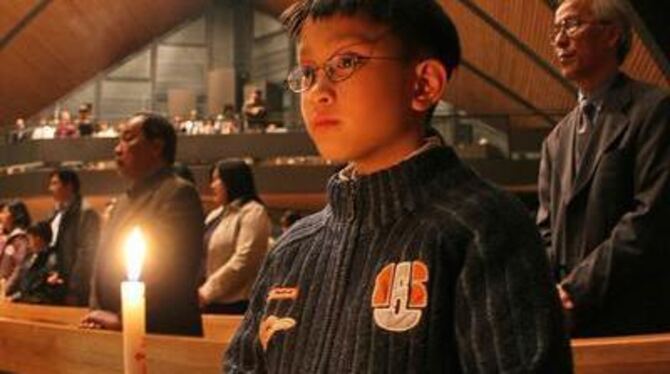 Österliche Andacht in St. Andreas: Vietnamesische Katholiken aus der ganzen Diözese Rottenburg-Stuttgart kamen hier über die Fei