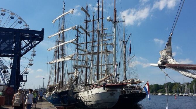 Bei der Hanse Sail sind im Rostocker Hafen jedes Jahr rund 240 Schiffe aus 16 Nationen zu bewundern. Viele davon sind sehr alt.