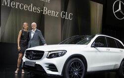 Daimler-Chef Dieter Zetsche bei der Vorstellung des neuen Geländewagens Mercedes Benz GLC im Juni dieses Jahres. Foto: Marija