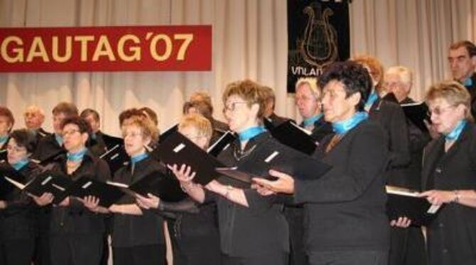 Sie singen jetzt nach dem Beschluss der Chöre bei ihrem Treffen in Walddorfhäslach im »Chorverband Ludwig Uhland«. B