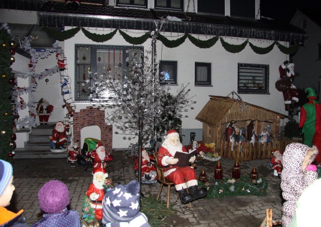 Weihnachtshaus Lichtenstein Unterhausen