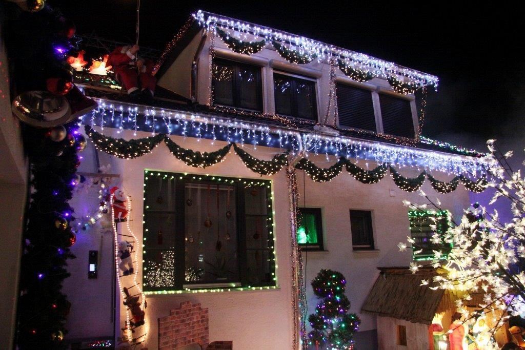 Weihnachtshaus Lichtenstein Unterhausen