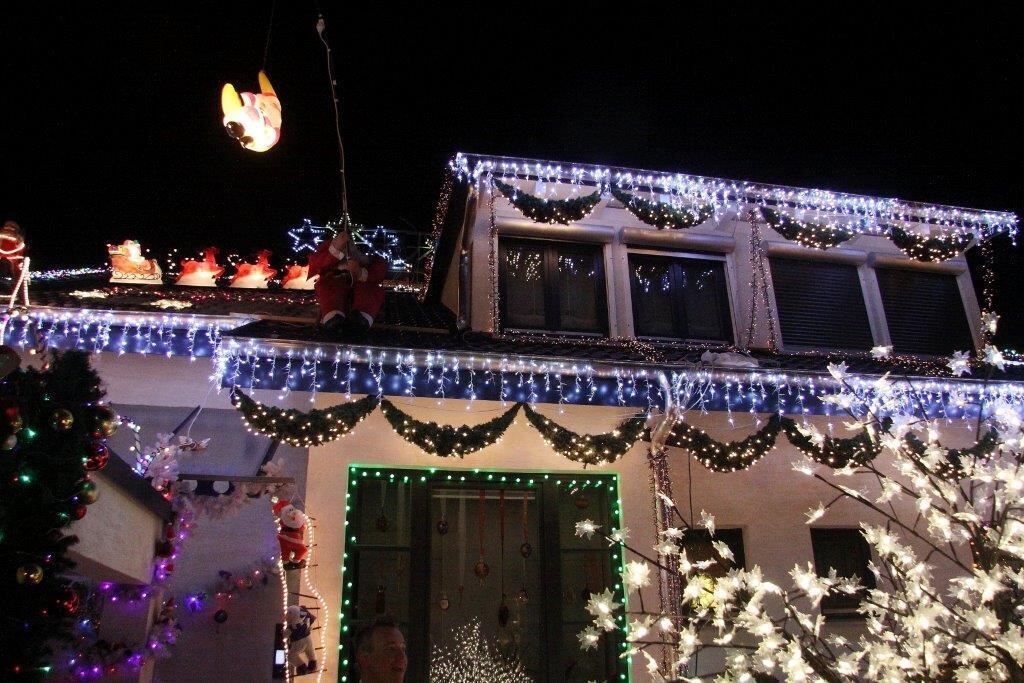 Weihnachtshaus Lichtenstein Unterhausen