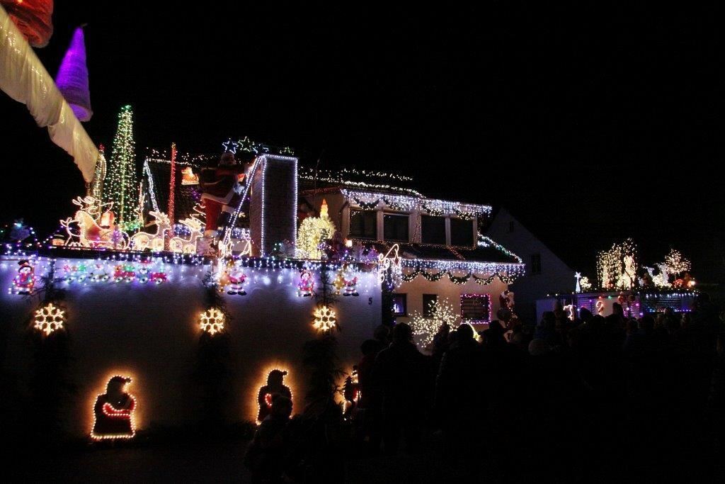 Weihnachtshaus Lichtenstein Unterhausen