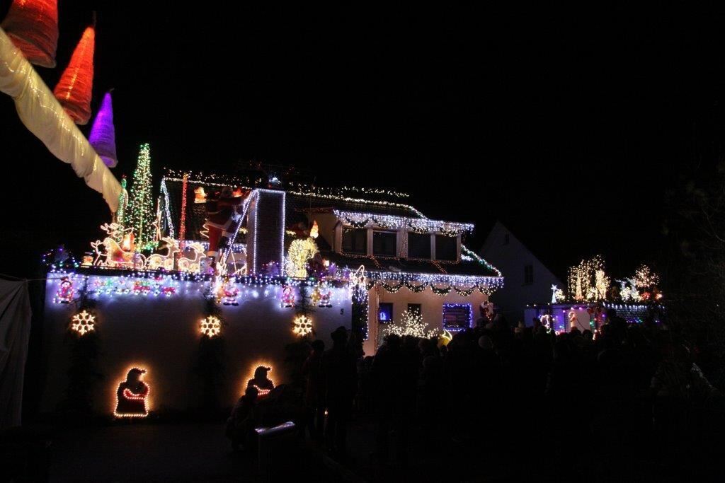 Weihnachtshaus Lichtenstein Unterhausen