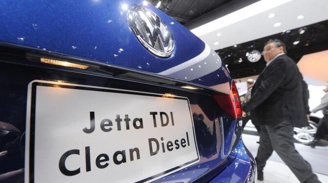 Ein VW-Jetta auf der North American International Auto Show (NAIAS) in Detroit. Foto: Uli Deck