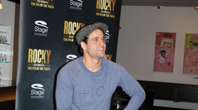 Sympathisch: Nikolas Heiber im Interview. GEA-FOTO: STEEN