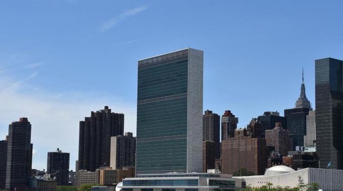 Das Hauptquartier der Vereinten Nationen in der US-Ostküstenmetropole New York. Foto: Chris Melzer