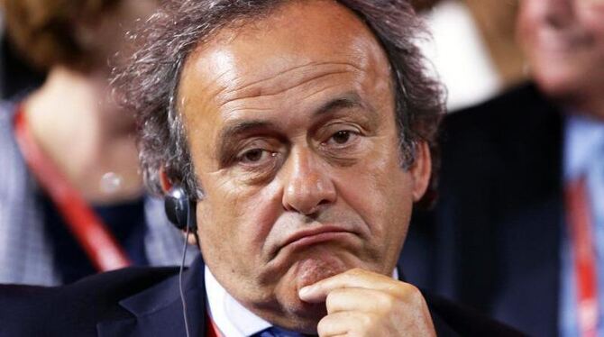 Auch Michel Platini wurde für acht Jahre gesperrt. Foto: Tatyana Zenkovich