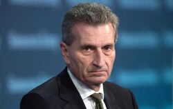 EU-Kommissar Günther Oettinger. Foto: Soeren Stache/Archiv