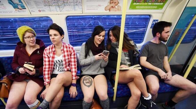 Auch in London ist man mit Spaß dabei. Foto: Facundo Arrizabalaga