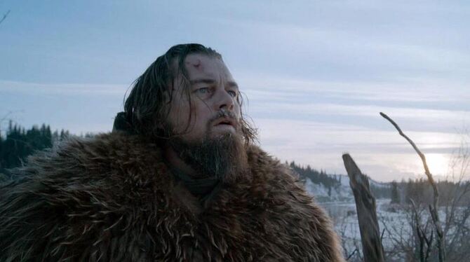 Leonardo DiCaprio als Trapper Hugh Glass in einer Szene des Films »The Revenant - Der Rückkehrer« Foto: 20th Century Fox/dpa