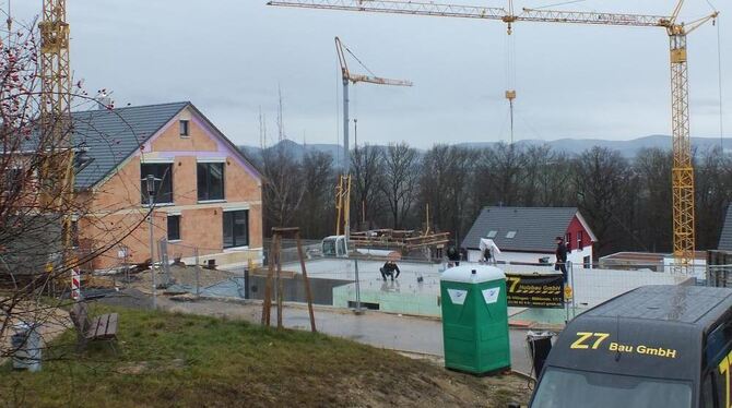 Die Bauplätze im neuen Wohngebiet »Baumsatz IV« gingen weg wie nichts. Jetzt geht es darum, mit einem Gemeindeentwicklungskonzep Die Bauplätze im neuen Wohngebiet »Baumsatz IV« gingen weg wie nichts. Jetzt geht es darum, mit einem Gemeindeentwicklungskonzep