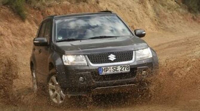 Japanischer Nachwuchs: der Suzuki Grand Vitara. FOTO: SUZUKI