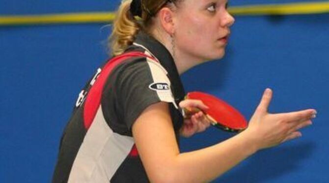 Mit dem TSV Betzingen auf Erfolgskurs: Jennifer Käshammer. FOTO: LANGER