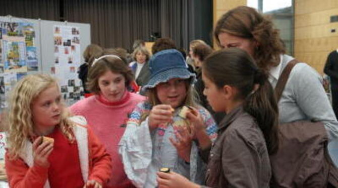 Hörtests im Musikgarten oder bunt-gemischte Länderkunde am Informationsstand: Beim Geburtstagsfest der VHS Rommelsbach war geste